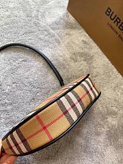 Burberry B Olympia Pouch Checked Shoulder Bag - 4