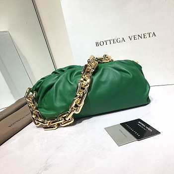 Bottega Veneta The Chain Pouch green shoulder bag