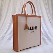 Celine Vertical Canvas calfskin 190402 - 6