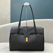 Celine Large Soft 16 bag in Black Smooth Calfskin - 5