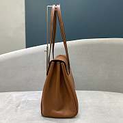 Celine Large Soft 16 bag in Brown Smooth Calfskin - 5