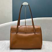 Celine Large Soft 16 bag in Brown Smooth Calfskin - 3