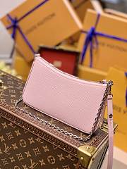 LV Easy Pouch On Strap Epi Leather in Pink M80471 - 4