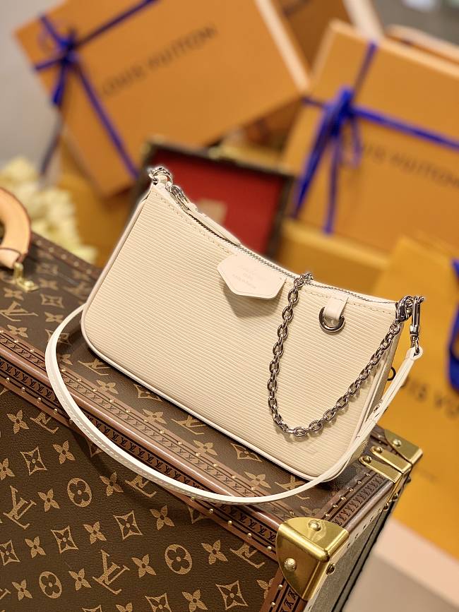 LV Easy Pouch On Strap Epi Leather in Cream M80471 - 1