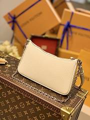 LV Easy Pouch On Strap Epi Leather in Cream M80471 - 6