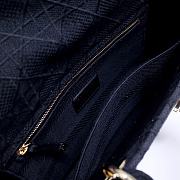 Dior Lady D-lite in blue 24cm - 3