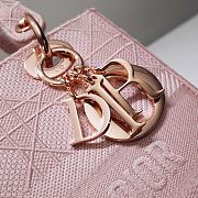 Dior Lady D-lite in pink 24cm - 3