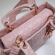 Dior Lady D-lite in pink 24cm - 4