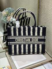 Dior book tote in blue 36cm - 1