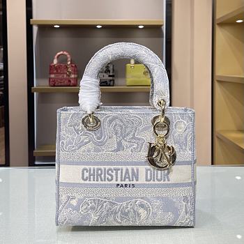 Dior Lady CD Gray 24cm 9027