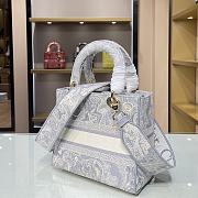 Dior Lady CD Gray 24cm 9027 - 5