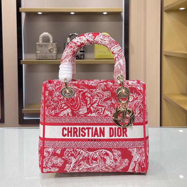 Dior Lady CD Red 24cm 9027 - 1