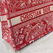 Dior Tote Book CD Red 36cm - 2