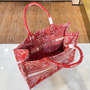 Dior Tote Book CD Red 41cm - 5