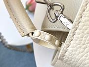 Louis Vuitton Capucines White BB 21cm M53960 - 3