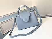 Louis Vuitton 27cm Capucines Blue BB M55356  - 2