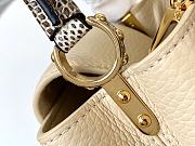 Louis Vuitton Capucines Yellow Mini 21cm M96467 - 5