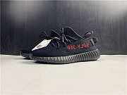 Adidas Yeezy 350 Boost V2 all black and red Cp9652 - 2