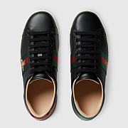 Gucci Ace Embroidered Platform Sneaker - 5