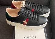 Gucci Ace Embroidered Platform Sneaker - 1