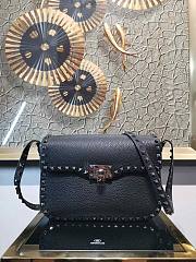 Valentino Rockstud Grainy Calfskin Shoulder Bag 0936A - 1