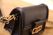 Louis Vuitton Dauphine Monogram Canvas Black Handbag - 6