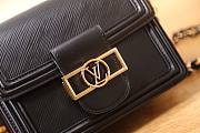 Louis Vuitton Dauphine Monogram Canvas Black Handbag - 3