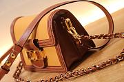 Louis Vuitton Dauphine Monogram Canvas Yellow Handbag - 3