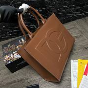 Dolce & Gabbana Beatrice DG brown leather tote bag - 5