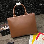 Dolce & Gabbana Beatrice DG brown leather tote bag - 2