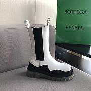 Bottega Veneta Boots in white/black - 5