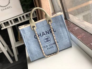 Chanel shopping tote handle bag 08