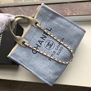 Chanel shopping tote handle bag 08 - 6