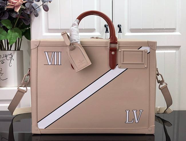 LV Soft Trunk Briefcase Monogram Eclipse M44952 - 1