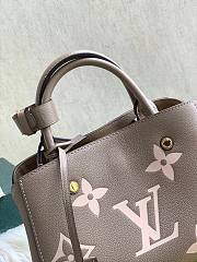 Louis Vuitton Montaigne BB Grey Empreinte Leather M41053 - 6