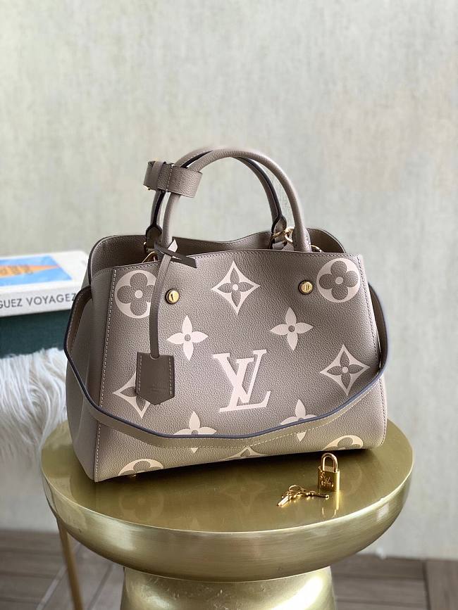 Louis Vuitton Montaigne MM in Gray M41048 - 1