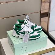 Off-White green shoes  - 4