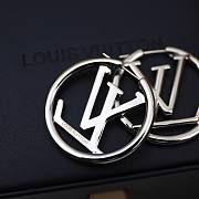 Louis Vuitton Silver Earings - 3