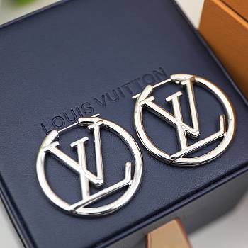 Louis Vuitton Silver Earings