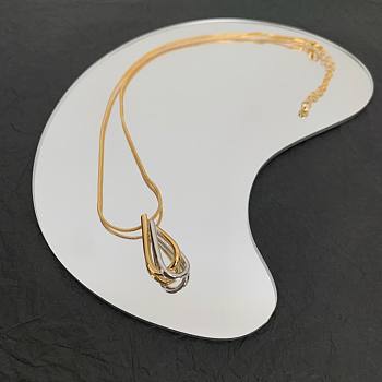 Bottega Veneta necklace gold/silver
