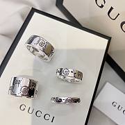 Gucci silver ring 4 sizes - 1