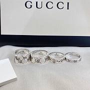 Gucci silver ring 4 sizes - 4