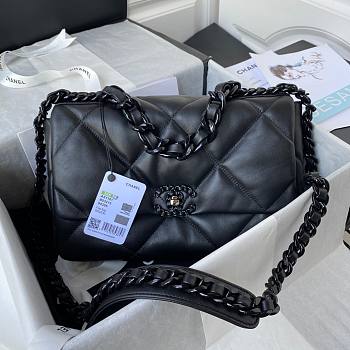 Chanel 19 Flap Bag All Black 