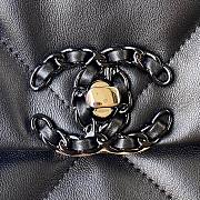 Chanel 19 Flap Bag All Black  - 2