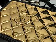 Chanel Lambskin & Gold Metal Clutch with Chain AP2393  - 2