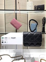 Chanel Lambskin Card Holder All Black AP2397 - 1