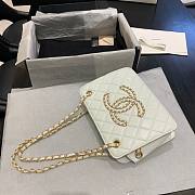 Chanel Calfskin Chain CC Accordion Shoulder Bag AS1751 - 5