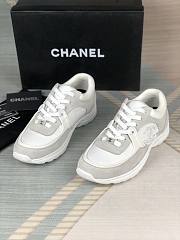 Chanel shoes white line  - 3