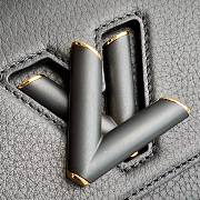 Louis Vuitton Twist MM Black Leathers M58688 - 6
