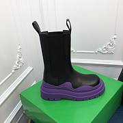 Bottega Veneta Boots in Black/ Purple - 3
